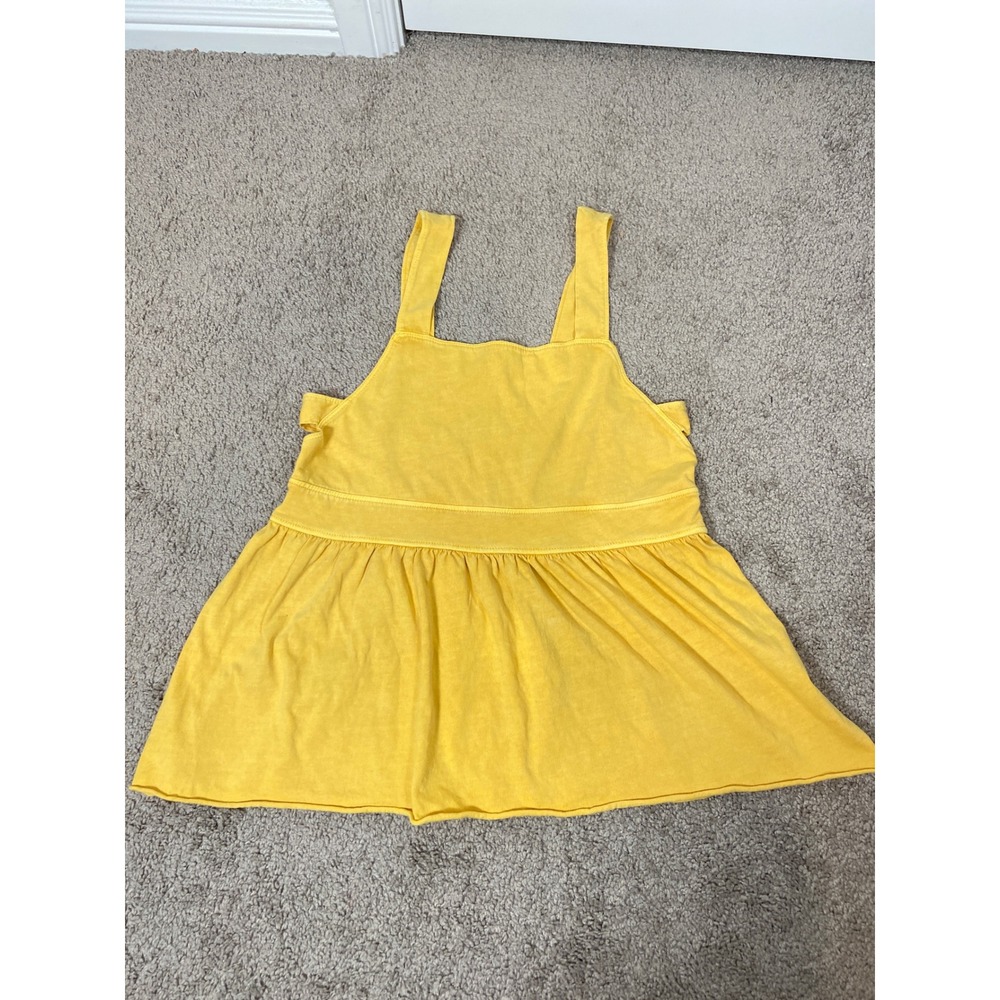 Abound Womens XS Yellow Sleeveless tank Casual Cute Summer
